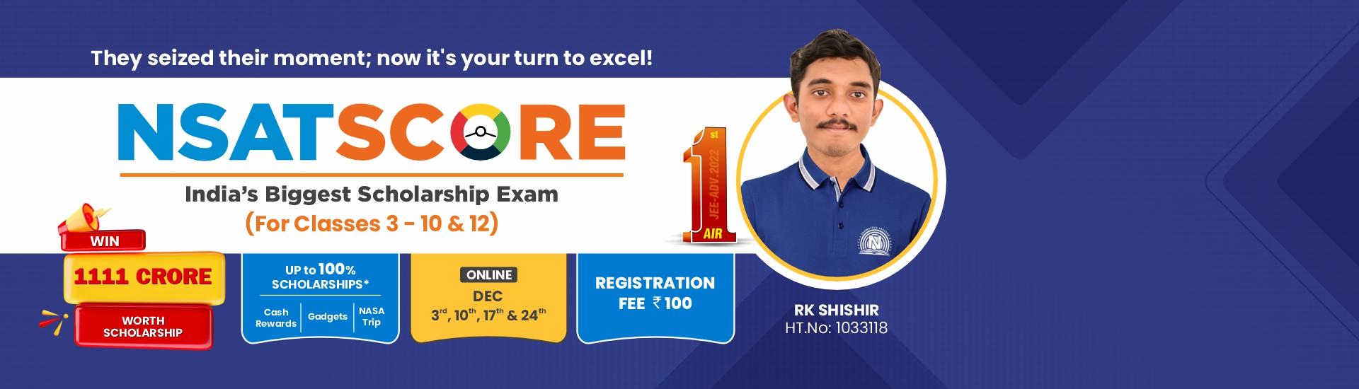 NSAT Score Banner 1